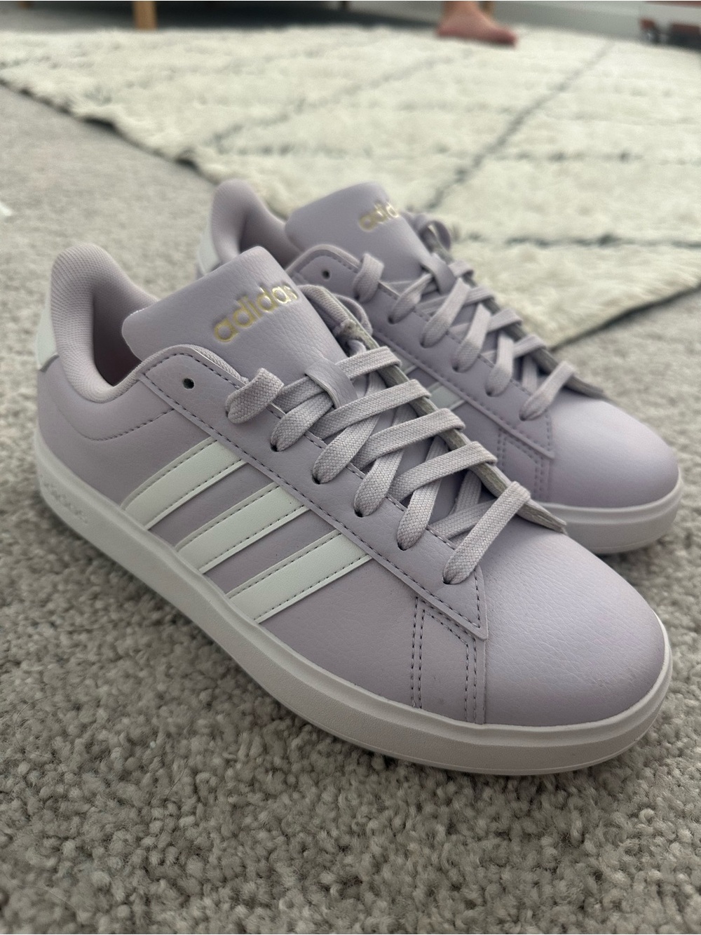 Adidas Lavender Women's Sneakers